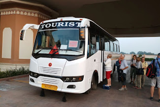 Asiatic Tours bus on hire bus rental in Jaipur & Rajasthan